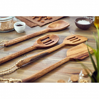 Изображение товара Лопатка кулинарная с отверстиями Organic, 30 см