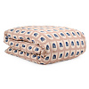 Изображение товара Комплект постельного белья двуспальный из сатина бежево-розового цвета с принтом Blossom time из коллекции Cuts&Pieces