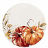 Подставка под кружку Тыквы, Anna Lafarg, Light pumpkin, Ø11 см, белый/оранжевый