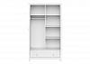 Изображение товара Шкаф 2-х створчатый Wood, 108х61х188 см, белый