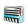 Изображение товара Косметичка Black stripes, 7,5х18х12,5 см