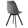 Изображение товара Набор из 4 стульев Pirel, шенилл, серые