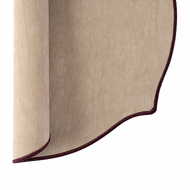 Салфетка сервировочная Etica, Ø38 см, бежево-розовая, анонс элемента