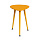 Столик приставной Капля, 43х50х58 см, желто-горчичный