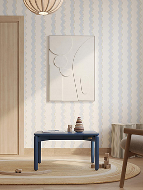 Столик кофейный Saga, 50х70 см, синий, анонс элемента