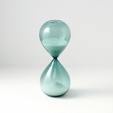 картинка Часы песочные Timeless, 30 минут, бирюзовые от магазина Одежда+