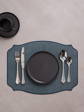 Салфетка сервировочная Etica, 43,6х33 см, морская пена, анонс элемента