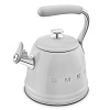 Изображение товара Чайник со свистком Smeg, 2,3 л, хромированный
