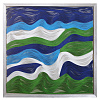 Изображение товара Панно на стену Морские волны, многоцветное