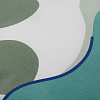 Изображение товара Подушка декоративная из хлопка мятного цвета с авторским принтом из коллекции Freak Fruit, 45х45 см