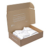 Изображение товара Комплект постельного белья из страйп-сатина из коллекции Essential, 150х200 см