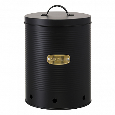 картинка Банка для хранения овощей Irmel, 6 л, графит от магазина Одежда+