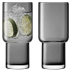 Изображение товара Набор высоких стаканов Utility, 390 мл, серый, 2 шт.