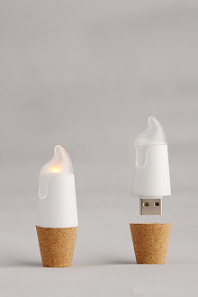 Изображение товара Пробка для бутылки Bottlelight с подсветкой и USB