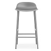 Изображение товара Стул барный Normann Copenhagen Form, 65 см, серый