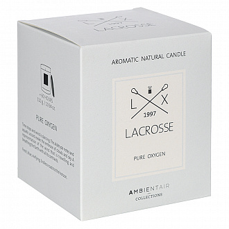 Изображение товара Свеча ароматическая Lacrosse, Кислород (новая), 60 ч
