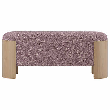 Банкетка Lagom 100х41х44 см, натуральный дуб/пыльная роза, анонс элемента