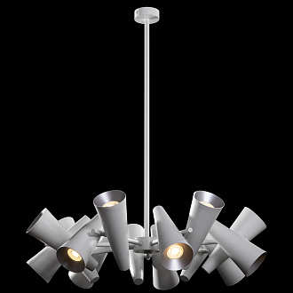 Изображение товара Светильник подвесной Modern, Giro, 14 ламп, Ø69х85,6 см, белый