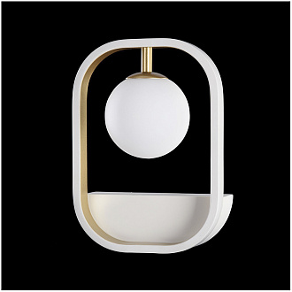 Изображение товара Светильник настенный Modern, Avola, белый с золотом