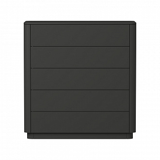 Комод Tammi, 100х45х106 см, черный