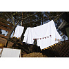 Изображение товара Полотенце банное белое, с кисточками цвета карри из коллекции Essential, 70х140 см