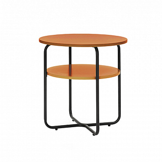 Изображение товара Столик журнальный Bauhaus, Ø60х60 см, оранжевый