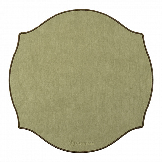 Салфетка сервировочная Etica, Ø38 см, зеленая