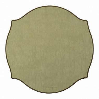 Салфетка сервировочная Etica, Ø38 см, зеленая, анонс элемента