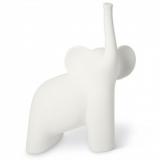 Фигура декоративная Elefante, 27х15х33 см, белая