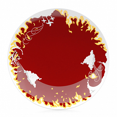 картинка Тарелка Hot, Ø28 см от магазина Одежда+