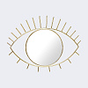 Изображение товара Зеркало настенное Doiy, Cyclops, 53x41 см, золотое