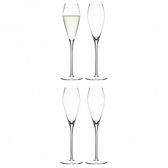 Изображение товара Набор бокалов для шампанского Flavor, 260 мл, 4 шт.