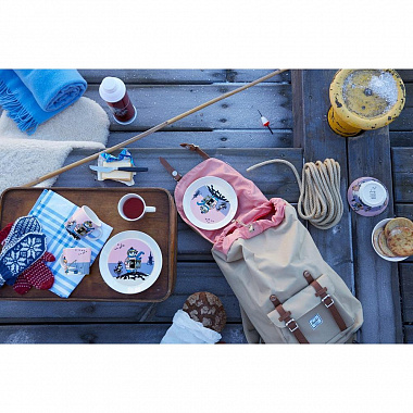 картинка Тарелка Moomin, Туу-тикки Ø19 см от магазина Одежда+