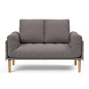 Изображение товара Диван-кушетка Rollo с ножками Bow, 139/200х90х90 см