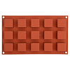 Изображение товара Форма силиконовая для приготовления пирожных Cube, 17,6х29,8 см, 630 мл