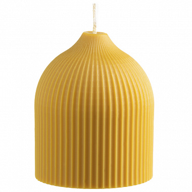 картинка Свеча декоративная цвета карри из коллекции Edge, 10,5см от магазина Одежда+