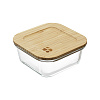 Изображение товара Контейнер для запекания и хранения Smart Solutions с крышкой из бамбука, 320 мл