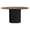 Изображение товара Стол обеденный Type, 140х85 см, орех/черный