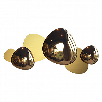 Изображение товара Светильник настенный Modern, Jack-stone, 3 лампы, 7,9х7,4х37,1 см, золото
