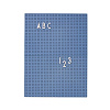 Изображение товара Доска для объявлений A4 Design Letters, AJ vintage ABC, голубая