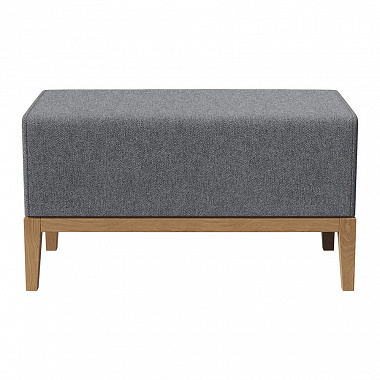 Банкетка Fjord 80х40х43,5 см, серая, анонс элемента