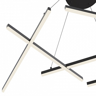 Изображение товара Светильник подвесной Modern, Line, 66х101х120 см, 4000 К, черный