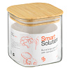 Изображение товара Банка для хранения Smart Solutions с крышкой из бамбука, 800 мл