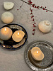 Изображение товара Набор ароматических свечей, 3 шт., белый