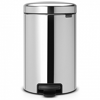 Бак для мусора Brabantia, newIcon, 12 л, полированная сталь