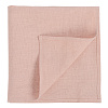 Изображение товара Салфетка сервировочная салфетка из умягченного льна розово-пудрового цвета из коллекции Essential, 45х45 см