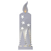 Изображение товара Декорация рождественская Grandy, 14 LED ламп, 50х15 см, белая