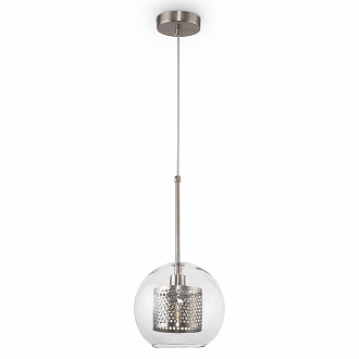Изображение товара Светильник подвесной Modern Market, 1 лампа, Ø20х37,8 см, никель